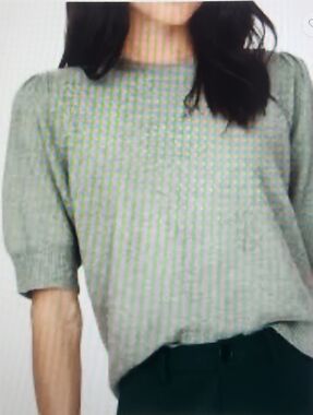 RACHEL ZOE Soft Sage Green Sweater